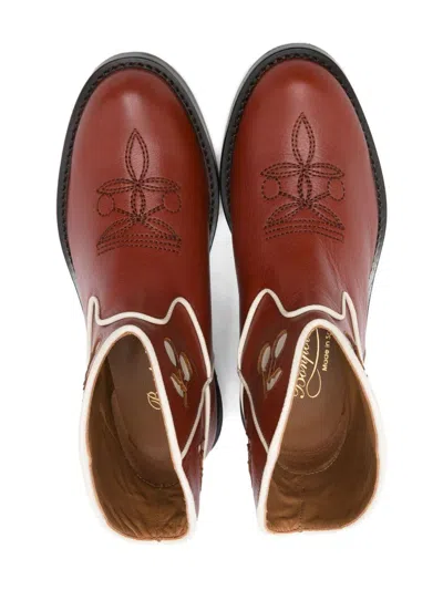Bonpoint Joya Cowboy Boots In Brown