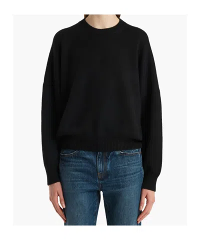 Khaite Margaux Cashmere Crewneck Sweater In Black