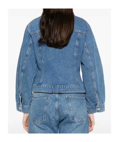 By Malene Birger Villies Denim Jacket In Blue