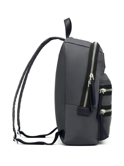 Marc Jacobs The Zipped Large Backpack In Gray