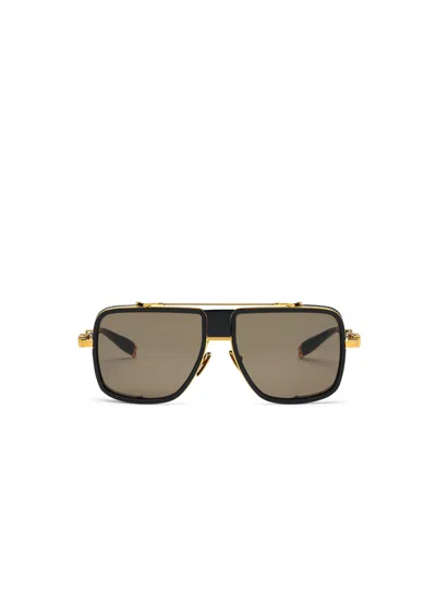 Balmain O. R. Sunglasses In Black