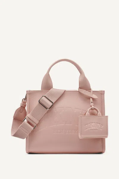 Dkny Women's Hadlee Small Logo Tote In Pink