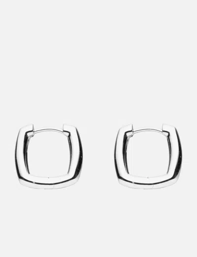 Tom Wood Frame Hoops Small In Metallic