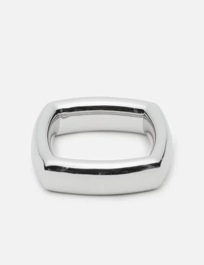 Tom Wood Frame Ring In Metallic