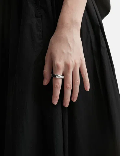 Tom Wood Frame Ring In Metallic