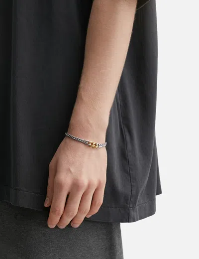 Tom Wood Dean Bracelet Duo In Metallic