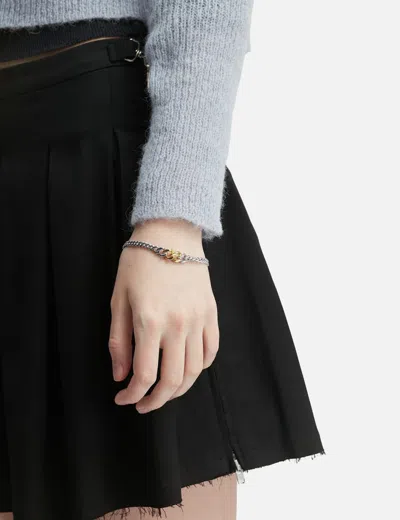 Tom Wood Dean Bracelet Duo In Metallic