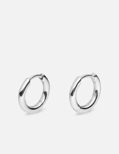 Tom Wood Classic Hoops Small In Silver