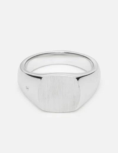 Tom Wood Kay Ring Satin In Metallic