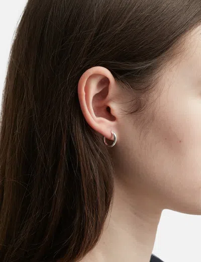 Tom Wood Classic Hoops Small In Silver