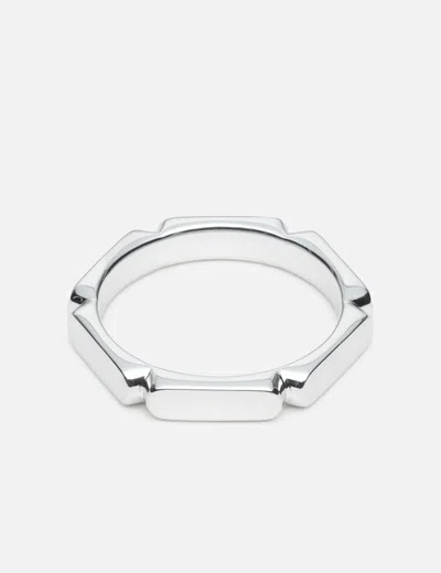 Tom Wood Umi Band Ring Slim In Silver
