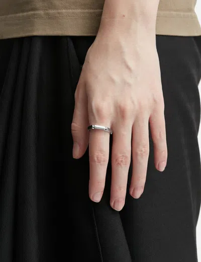 Tom Wood Umi Band Ring Slim In Silver