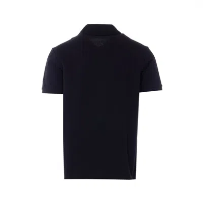 Balmain Short-sleeve Polo Shirt In Black