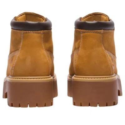 Timberland (wmns)  Stone Street Waterproof Platform 'wheat' In Brown