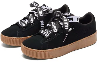 Puma (wmns)  Vikky Platform Ribbon 'black Brown' In Multi
