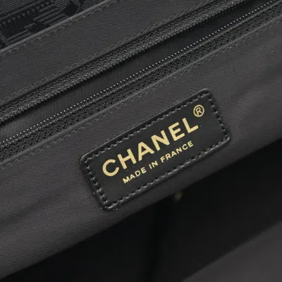 Pre-owned Chanel Black New Travel Line Tote Bag ()