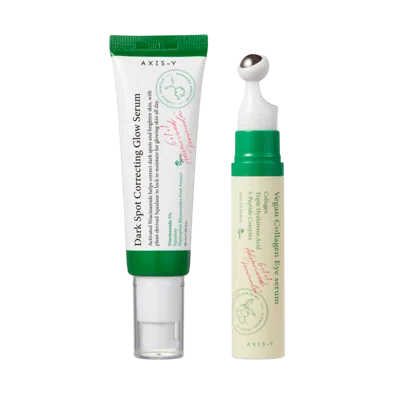 Axis-y Glow & Firm Set In White