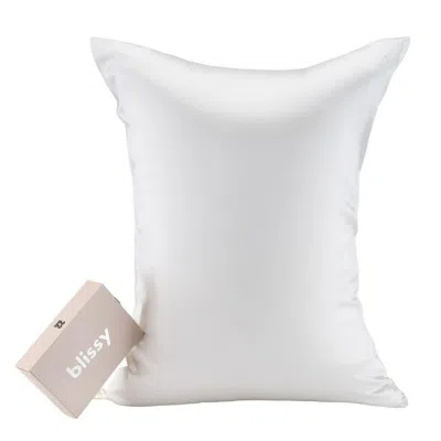 Blissy Pillowcase - Standard - White In White