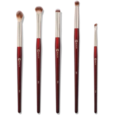 Bk Beauty Brush Set For Hooded & Smaller Eyes In Multi