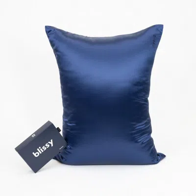 Blissy Pillowcase - Queen - Blue In Blue