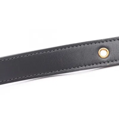 Pre-owned Dior Christian  Beige Navy Canvas Leather Shoulder Bag () In Multi