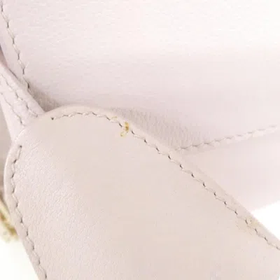 Pre-owned Dior Christian  Pink Leather Shoulder Bag ()