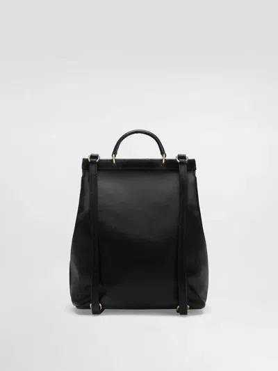 Dolce & Gabbana Backpack With Logo In Black