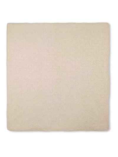 Givenchy Blanket With Logo In White