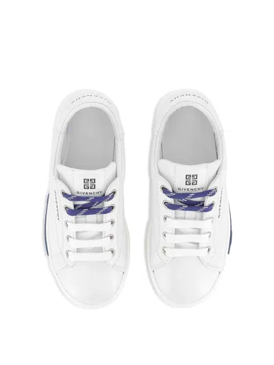 Givenchy Leather Sneakers In White