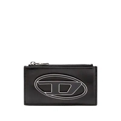 Diesel Wallets Black In Black