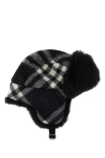 Burberry Hats And Headbands In Black