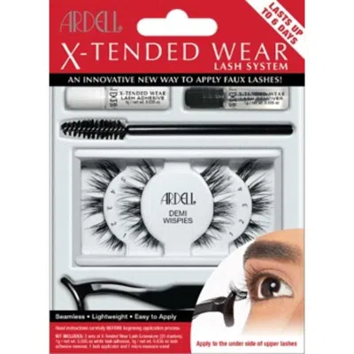 Ardell Ladies X-tended Wear Lash Demi Wispie 1 oz Makeup 074764641045 In Black