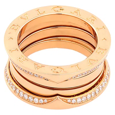 Bvlgari 18 Kt Yellow Gold B.zero1 Three-band Ring