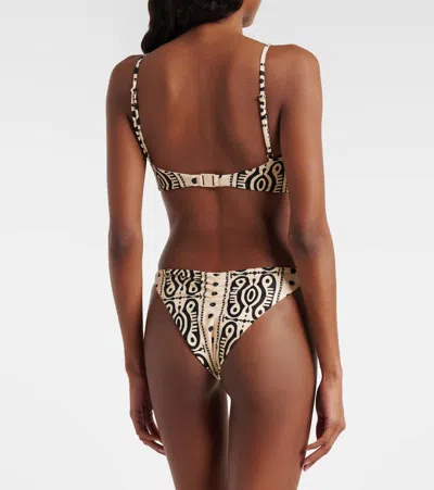 Johanna Ortiz Sagrado Printed Bikini Bottoms In Multi
