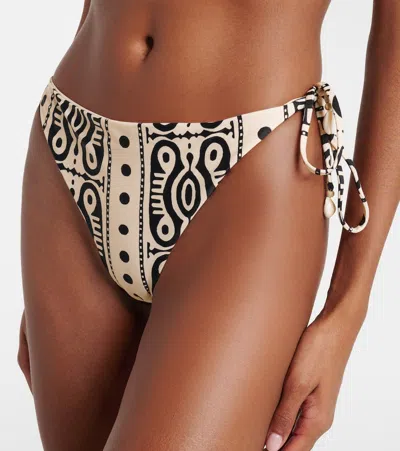 Johanna Ortiz Sagrado Printed Bikini Bottoms In Multi