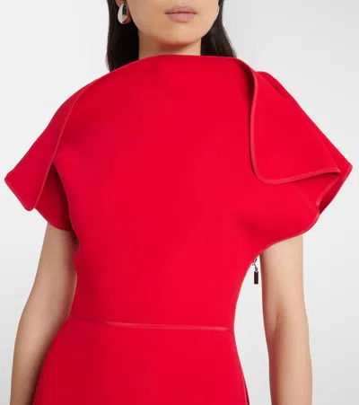 Maticevski Absolve Draped Gown In Red