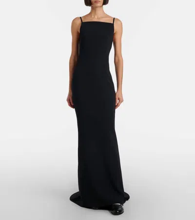 Givenchy Crêpe Cady Gown In Black