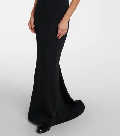 Givenchy Crêpe Cady Gown In Black