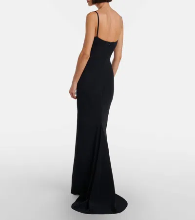 Givenchy Crêpe Cady Gown In Black