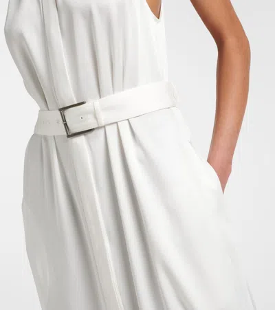 Tom Ford Crêpe Satin Maxi Dress In Multi