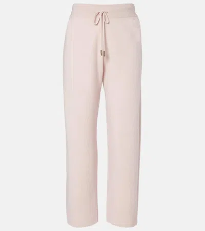 Moncler Wool And Cashmere Sweatpants In Multi