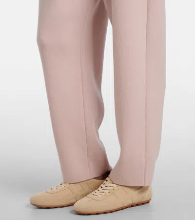 Moncler Wool And Cashmere Sweatpants In Multi