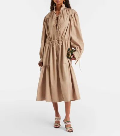 Manolo Blahnik Mabeco 90 Leather-trimmed Knitted Mules In Multi