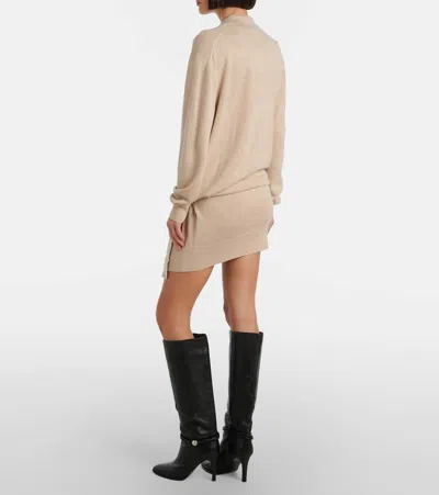 Isabel Marant Bathilde Minidress In Neutral