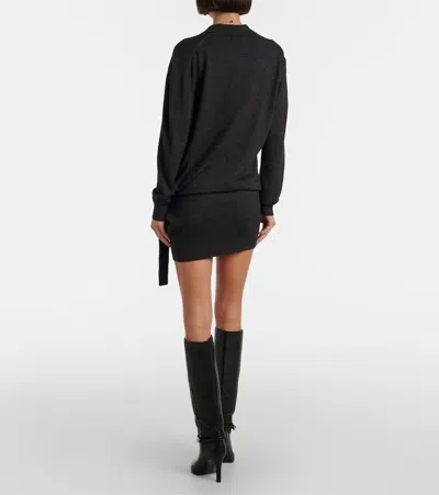 Isabel Marant Belted Polo Dress In Black