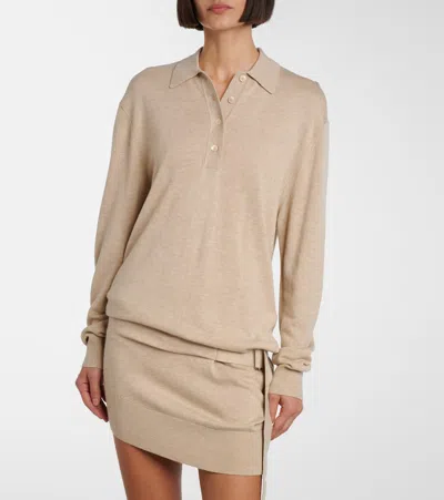 Isabel Marant Bathilde Minidress In Neutral
