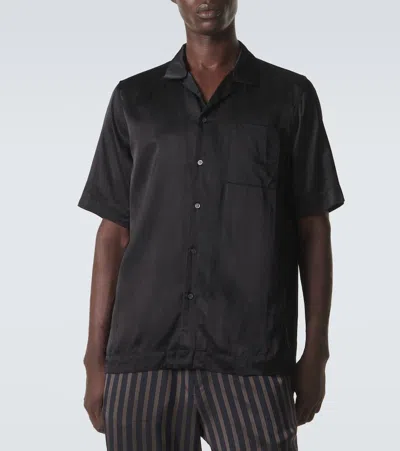 Dries Van Noten Bowling Shirt In Black