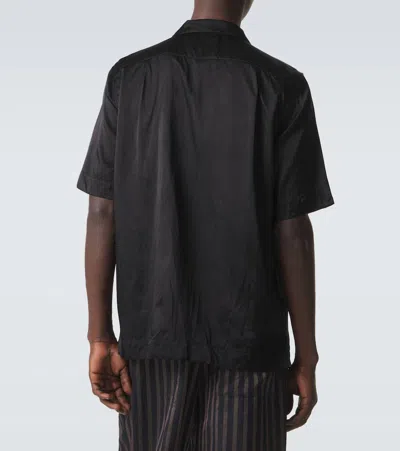 Dries Van Noten Bowling Shirt In Black