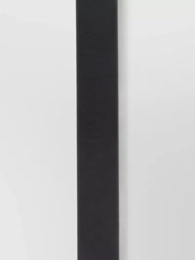 Chloé Leather Belt Adjustable Length Double Buckle In Black