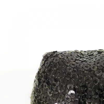 Pre-owned Fendi Black Spangles Leather Shoulder Bag ()